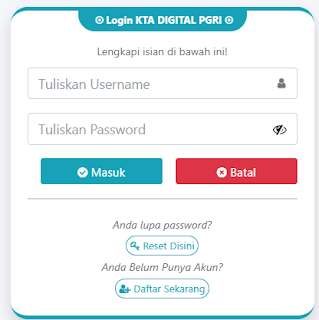 Register PGRI Maluku Barat Daya - Persatuan Guru Republik Indonesia Cabang Maluku Barat Daya